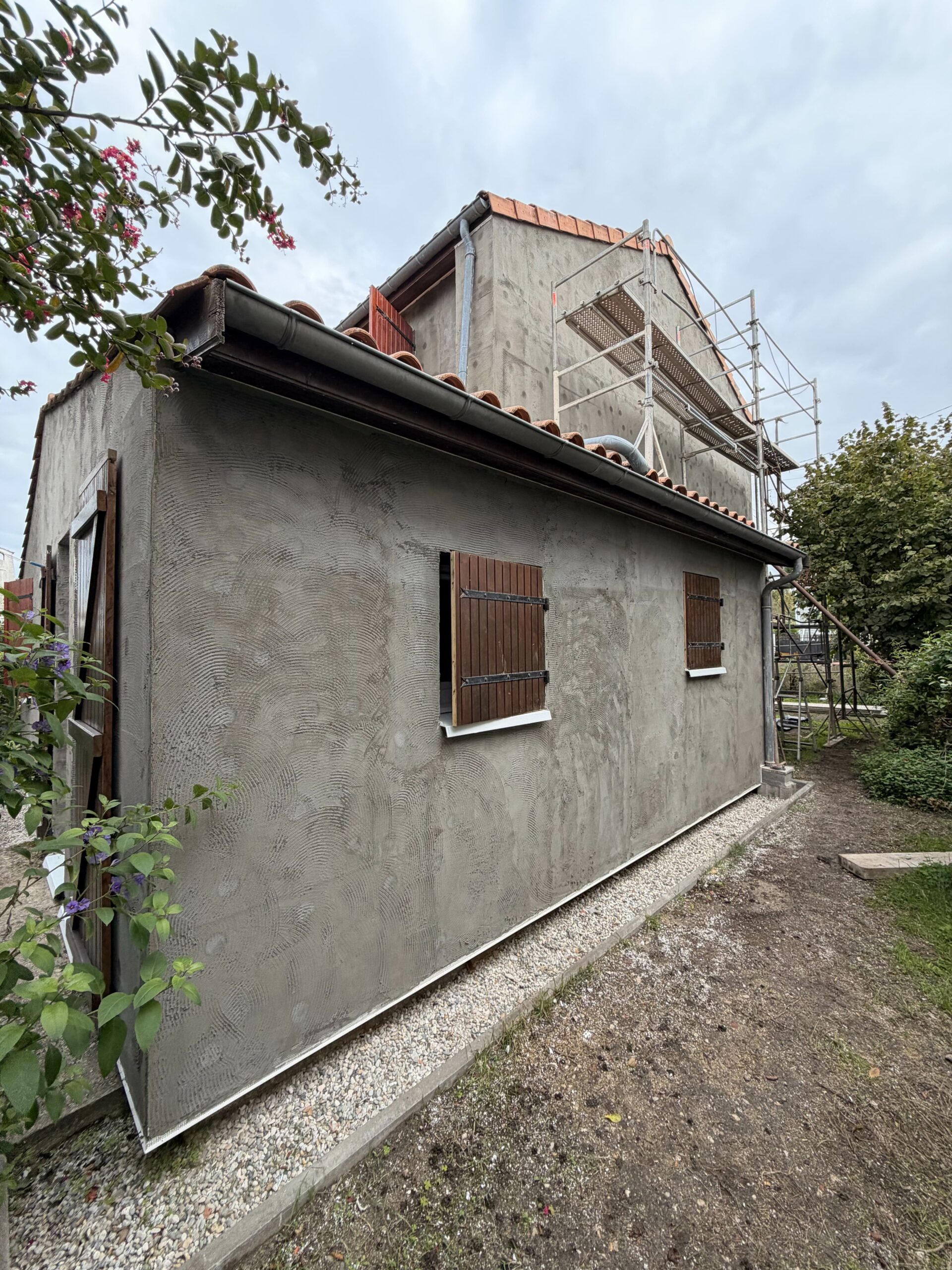 Renaissance Emeraude Enduit façade maison